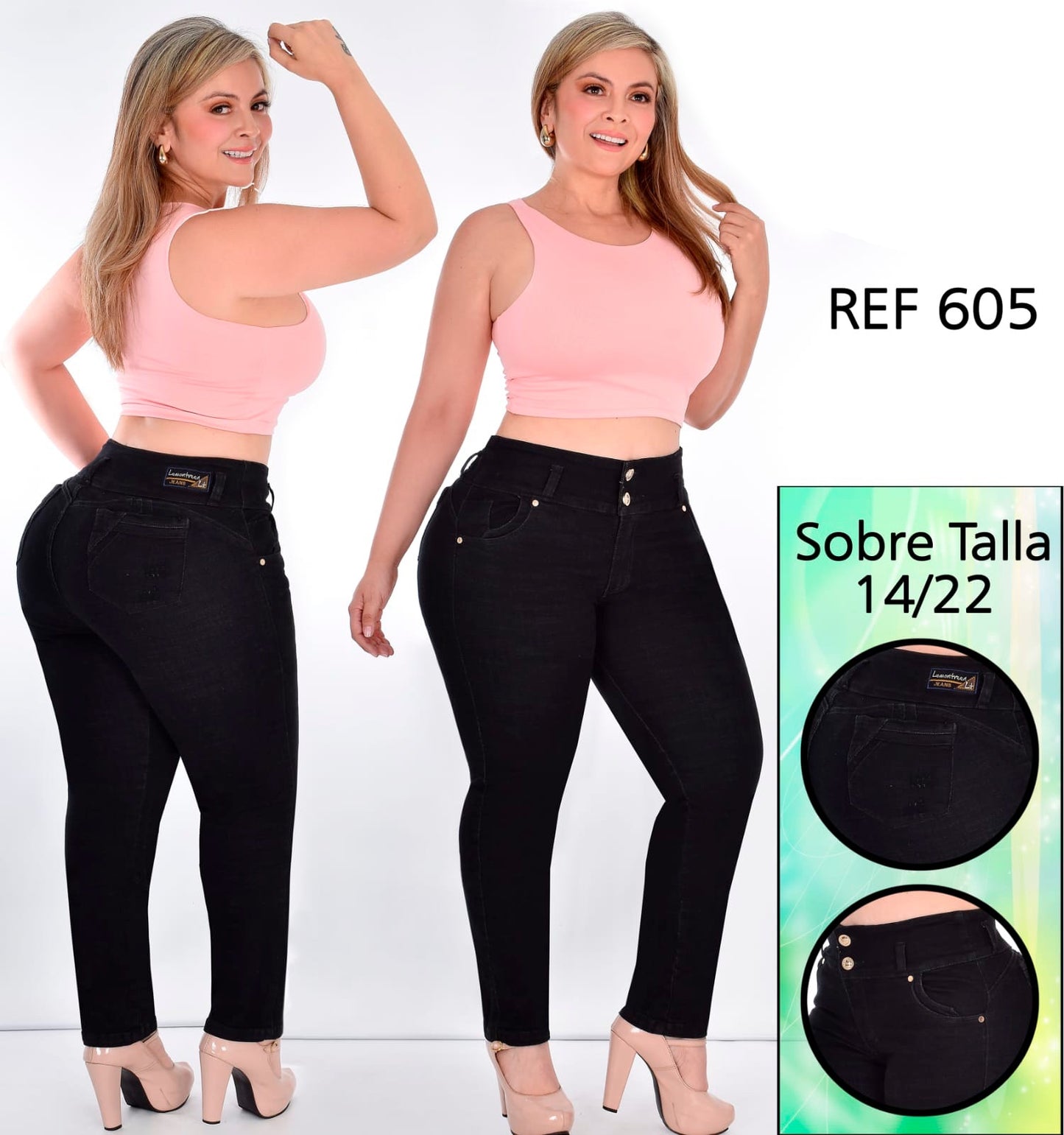 605 TALLAS PLUS